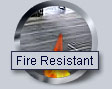 Aluprofilmatten Fire resistant