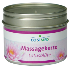Massagekerze Lotusblte 92 g Dose 4 Stck pro VE