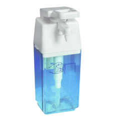 Seifenspender Splmittelspender mit kleiner Pumpe 1 Liter Kunststoff